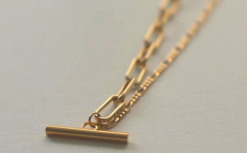 【LENERAオリジナルブレスレット】oli chain bracelet(corda) 【079021】